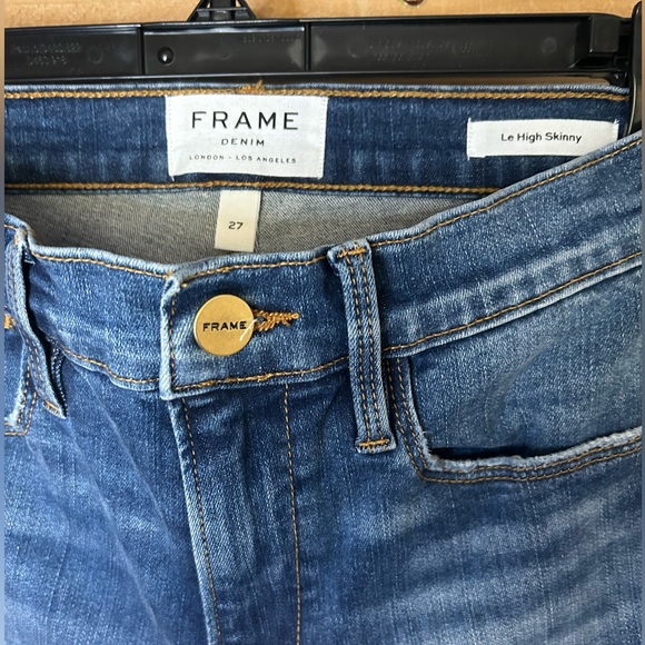 FRAME DENIM SAMPLE LE HIGH SKINNY SIZE 27 - Picture 3 of 7
